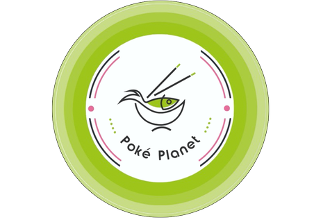 Het logo van Poké Planet Nijkerk